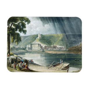 Magnet Flexible La Roche, des "vues sur la Seine", gravée par T