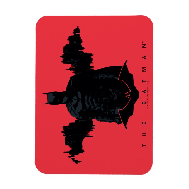 Magnet Flexible La silhouette de Batman Gotham (Vertical)