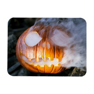 Magnet Flexible La tête Jack-o-Lantern d'un cavalier sans tête