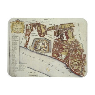 Magnet Flexible La tour et le St Catherine, pour la 'enquête de