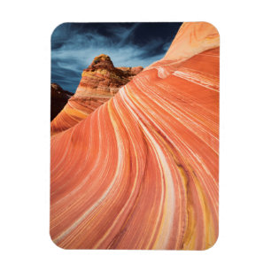 Magnet Flexible La vague, les falaises vermillon, Arizona