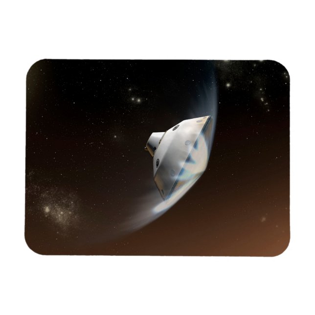 Magnet Flexible Laboratoire des sciences de Mars - Capsule Aérocoq (Horizontal)