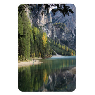 Magnet Flexible Lac alpin et reflets - aimant photographique