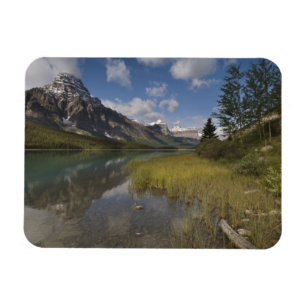 Magnet Flexible Lac de gibier d'eau le long de l'Icefields Parkway