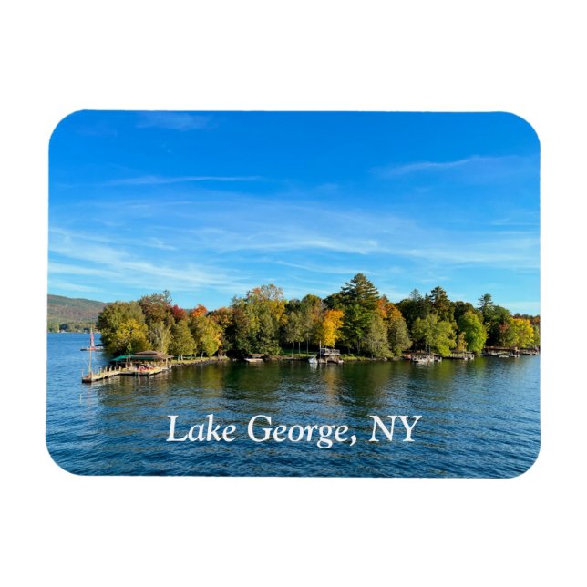 Magnet Flexible Lac George New York (Horizontal)