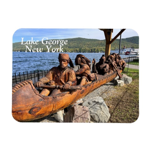 Magnet Flexible Lac George New York (Horizontal)