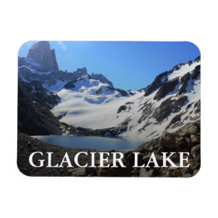 Magnet Flexible Lac Glacier Près Du Mont Fitz Roy