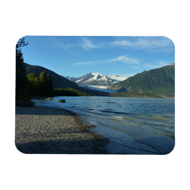 Magnet Flexible Lac Mendenhall dans Juneau Paysage de l'Alaska (Horizontal)