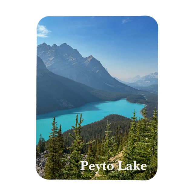 Magnet Flexible Lac Peyto à Banff Canada (Vertical)