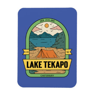 Magnet Flexible Lac Tekapo Nouvelle-Zélande