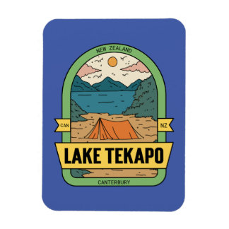 Magnet Flexible Lac Tekapo Nouvelle-Zélande