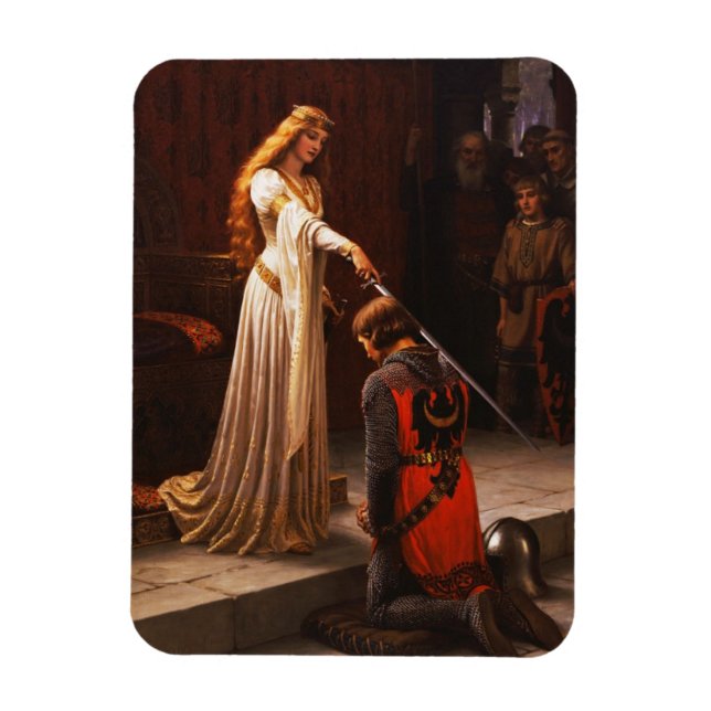 Magnet Flexible L'Accolade Edmund Blair Leighton (Vertical)