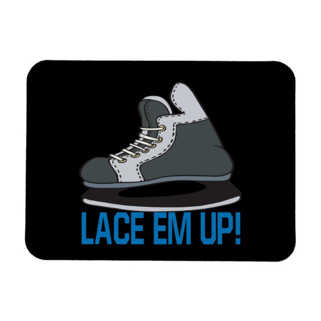 Magnet Flexible Lace Em Up (Horizontal)