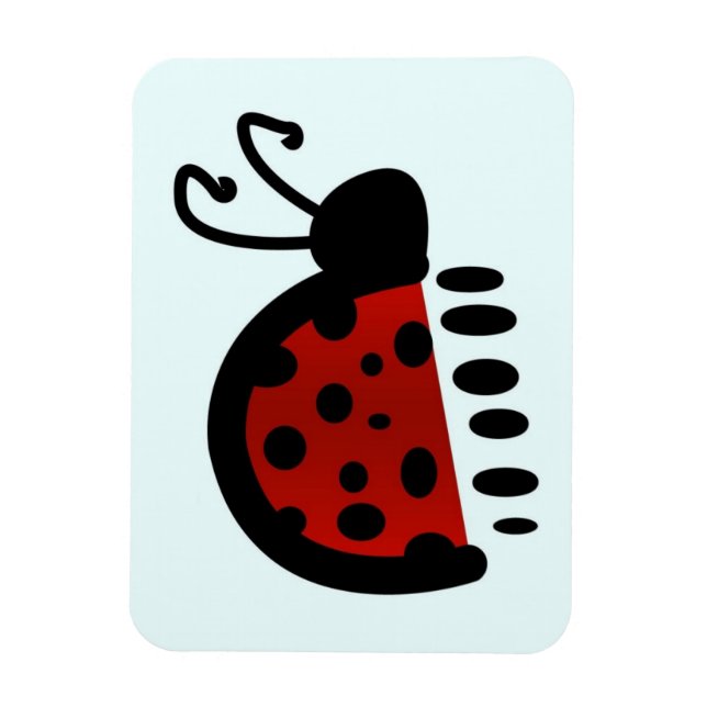 Magnet Flexible Ladybug (Vertical)