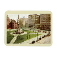 Lafayette Carré Buffalo NY 1915 Carte postale vint