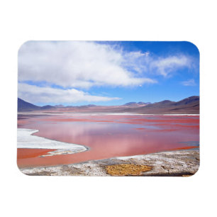 Magnet Flexible Laguna Colorada en Bolivie rectangle magnétique en