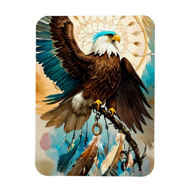 Magnet Flexible L'aigle Dreamcatcher | (Vertical)