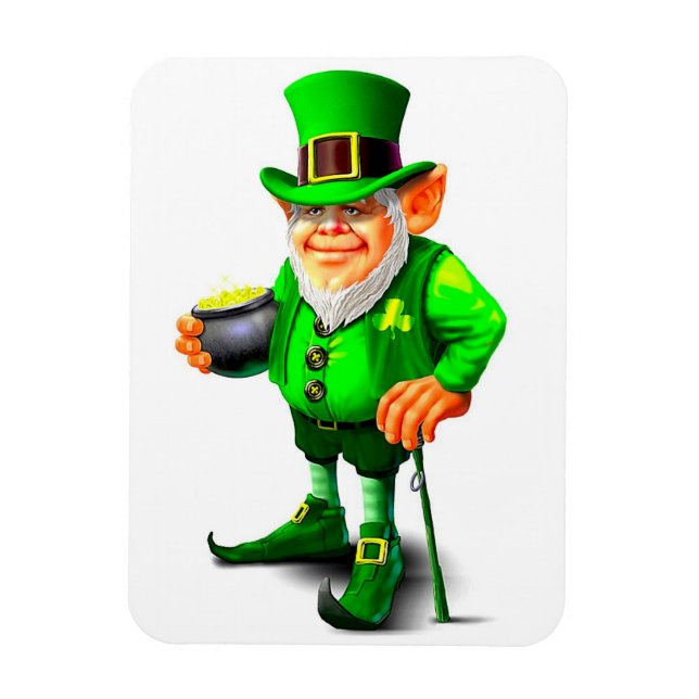 Magnet Flexible L'aimant CUTE LEPRECHAUN (Vertical)