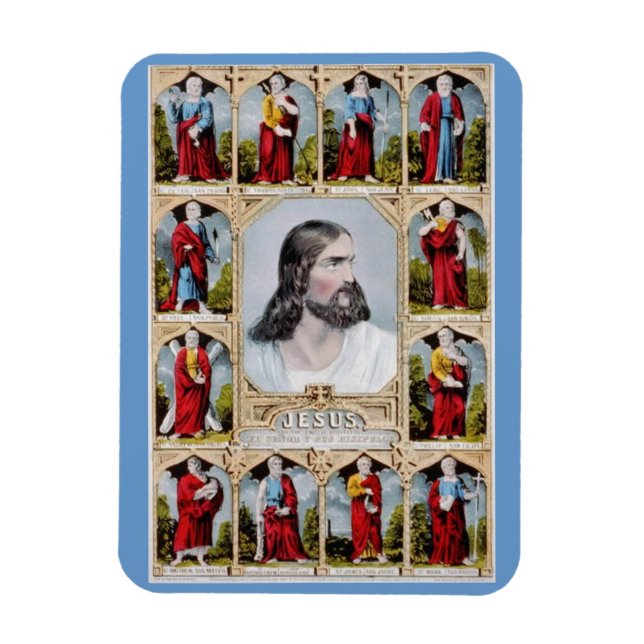 Magnet Flexible L'aimant de Jésus et des Apôtres (Vertical)