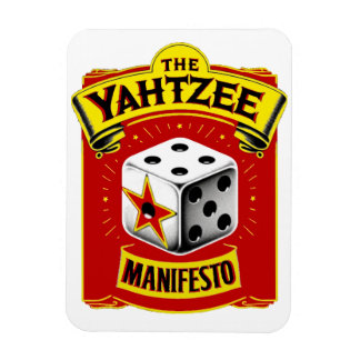 Magnet Flexible L'aimant du manifeste Yahtzee
