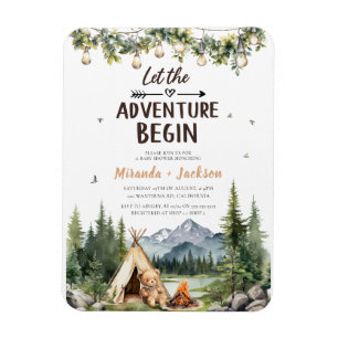 Magnet Flexible Laisser l'aventure commencer