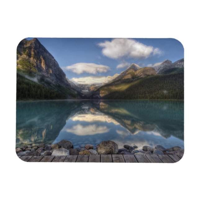 Magnet Flexible Lake Louise au lever du soleil, parc national Banf (Horizontal)
