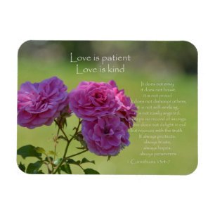 Magnet Flexible L'amour est un Rose patient
