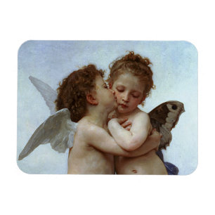 Magnet Flexible L'Amour et Psyche de Bouguereau, enfants (Cupid)