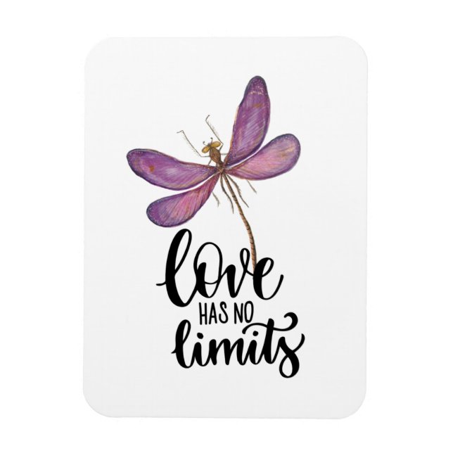 Magnet Flexible L'amour n'a pas de limites (Vertical)