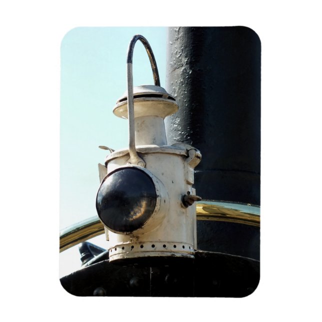 MAGNET FLEXIBLE LAMPE DE TRAIN À VAPEUR (Vertical)