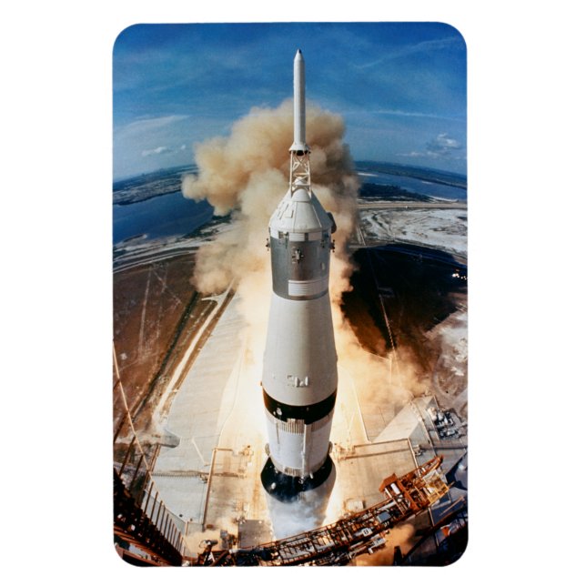 Magnet Flexible Lancement de la fusée Saturn V 1969 vaisseau spati (Vertical)