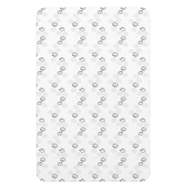 Magnet Flexible Langue, Dérive neigeuse (Vertical)