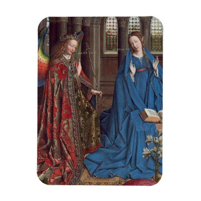 Magnet Flexible L'Annonciation, ch. 1434-36 (huile sur toile) (Vertical)