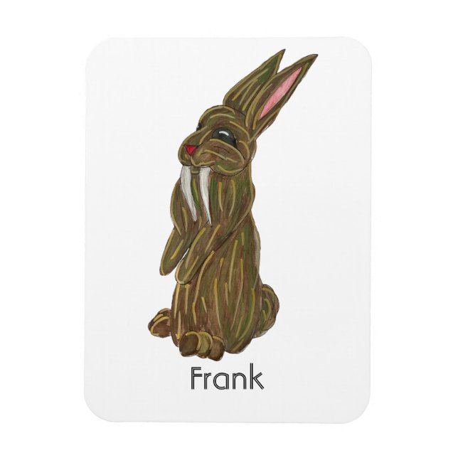 Magnet Flexible Lapin à dent Sabre (Vertical)