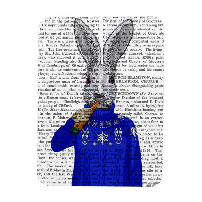 Magnet Flexible Lapin En Sweat 2 (Vertical)
