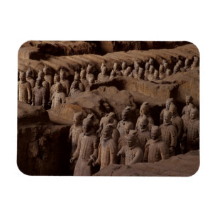 Magnet Flexible L'armée des guerriers en terre cuite de l'empereu