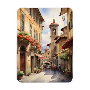 Magnet Flexible L'art de l'aquarelle Florence