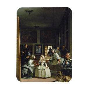 Magnet Flexible Las Meninas ou la famille de Philip IV, c.1656