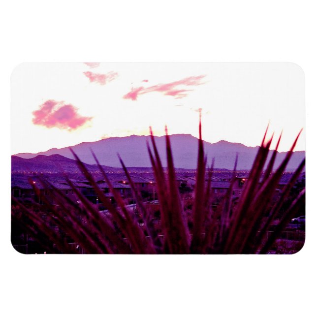 Magnet Flexible Las Vegas Skyline Résidentiel Mountain View #1 (Horizontal)