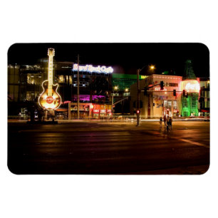 Magnet Flexible Las Vegas Strip @ Night Aimant Flexible #5