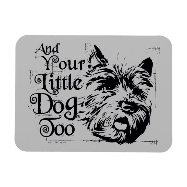 Magnet Flexible L'Assistant D'Oz™ | Et Ton Petit Chien Aussi (Horizontal)