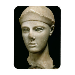 Magnet Flexible L'Athéna d'Aegina, portant un casque, tête d'a