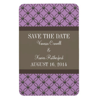Magnet Flexible Lattice fantaisie Enregistrer la date aimant, viol