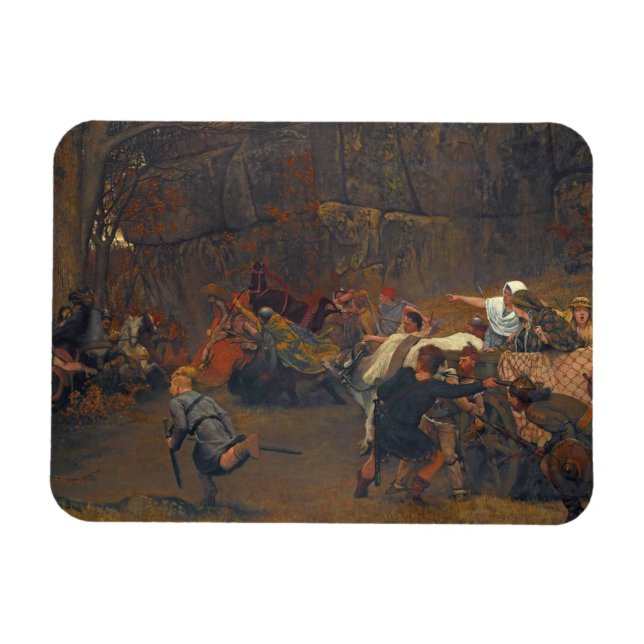 Magnet Flexible Lawrence Alma-Tadema - Gunthram Bose Et Ses (Horizontal)