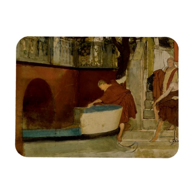 Magnet Flexible Lawrence Alma-Tadema - L'Embarquement Sur La Négoc (Horizontal)