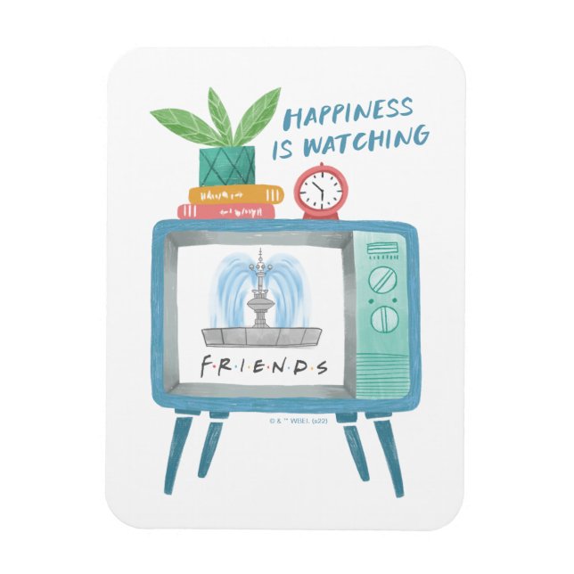 Magnet Flexible Le bonheur regarde AMIS™ (Vertical)
