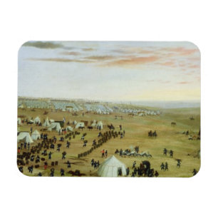Magnet Flexible Le camp d'Uruguaiana, Rio Grande, Brésil, 1865