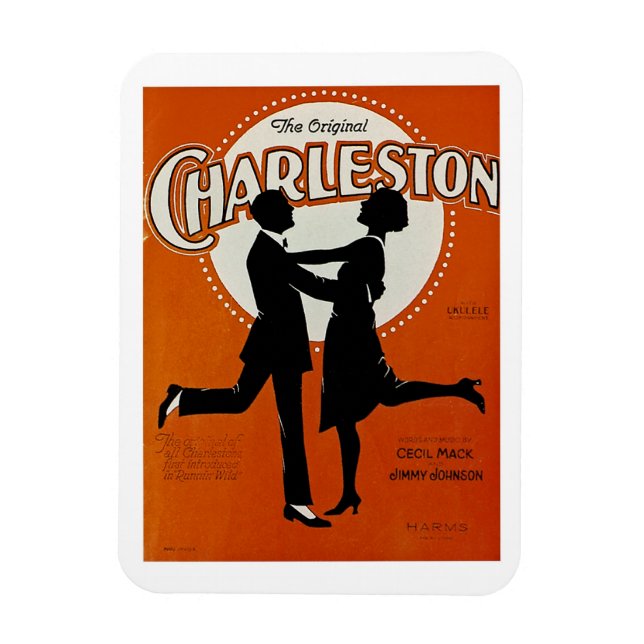 Magnet Flexible Le Charleston d'origine (Vertical)