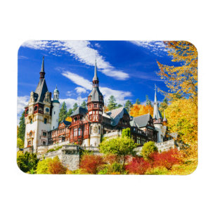 Magnet Flexible Le château de Peles Sinaia