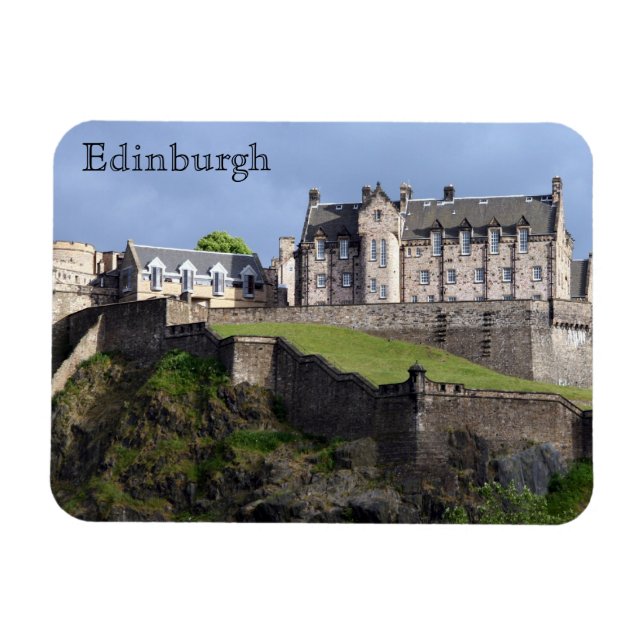 Magnet Flexible le château d'edinburgh (Horizontal)